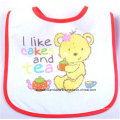 OEM Produza Cartoon personalizado de algodão impresso Baby Wear Bib